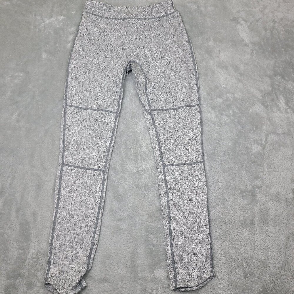 Gymshark Womens Workout Gym Dry Leggings‎ Gray Size Medium